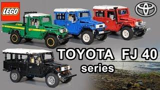 Let's go places with LEGO Land Cruiser FJ 40 series.