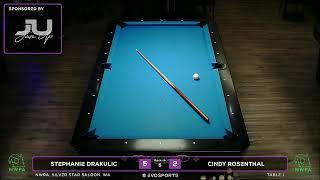 STEPHANIE DRAKULIC vs CINDY ROSENTHAL  - NWPA - TABLE 1 | EvoSports