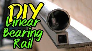 Building a homemade full size CNC machine - Linear Bearing Rails - Mini