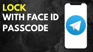 How to LOCK Telegram app with Face ID and Passcode in Iphone - 2024 Update