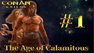 Conan Exiles ▶️ ГАЙД #1 Проходим начальный квест ▶️ Grandmaster Ferongar ▶️ MOD Age Of Calamitous