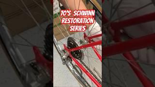 70’s Schwinn  Restoration Series #bikes #schwinnbikes #vintagebike #short