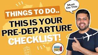 Your Pre-Departure Checklist: 12 Things to do before arriving in Australia