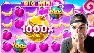 SWEET BONANZA 1000 YENİ OYUN  SLOT OYUNLARI  REKOR ÖDEME! | 1000X İLE ZENGİN OLDUK