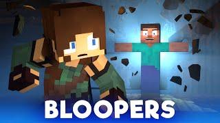 Dragon Egg: BLOOPERS Alex and Steve Life (Minecraft Animation)