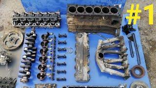 تجديد مكينة مرسيدس بالكامل Mercedes engine restoration