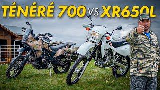 How to convince your wife that you NEED a motorcycle | Yamaha Ténéré 700 vs Honda XR650L