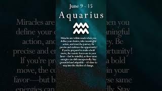 Weekly Horoscope | Aquarius #shorts #zodiac #zodiacsigns #aquarius  #astrology #horoscope