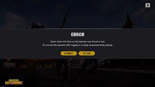 Решение ошибки game client will close as the launcher was forced to exit в Pubg Lite