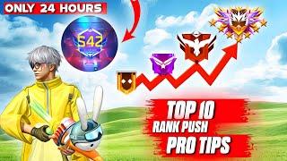 Solo Rank Push Tips And Tricks | Win Every Ranked Match | How To Push Rank In Free Fire session 42