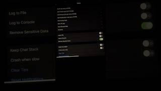 How to access the debug menu on #Telegram iOS