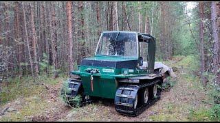 В ТАЙГУ НА ВЕЗДЕХОДЕ С ПРИЦЕПОМ НА ЛЫЖАХ