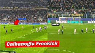 Hakan Calhanoglu Crazy Freekick Goal vs Crvena Zvezda