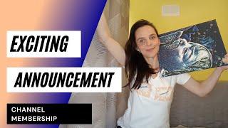 Exciting announcement | Youtube Channel Membership