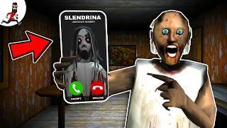 Slendrina call Granny ► funny horror granny game animation