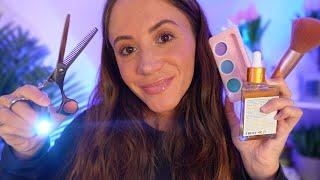 6 ASMR Roleplays In 60 Minutes (layered sounds, personal attention, pampering)