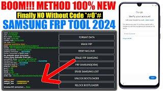 Finally-No *#0*# All Samsung Frp Bypass 2024 enable adb fail android 13 14 one click new tool 2024