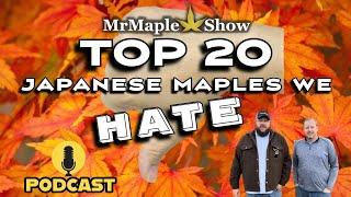 Top 20 Japanese Maples We HATE!!!! | MrMaple Show Podcast