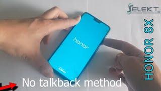 HONOR 8X Remove FRP Bypass Unlock WITHOUT TALKBACK - Google account unlock solution (JSN-L21)