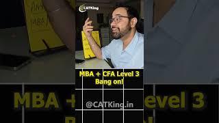 MBA vs CFA | Which one to choose ? Is it worth giving CAT Exam ? MBA Prep Guide