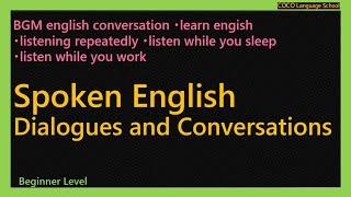 Very Useful Spoken English /English Conversations/Beginner Level/BGM english conversation