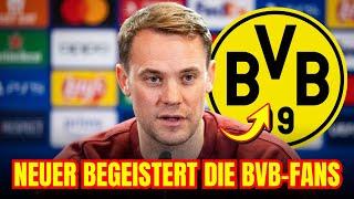 NEUER's LIEBES-BOTSCHAFT lässt BVB-HERZEN schmelzen | nachrichten bvb