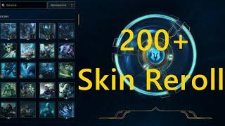 Rerolling 200+ Skin Shards Ultimate Legendary Legacy Skins (League Of Legends)