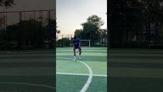A striker should be able to shoot from any position 