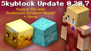 Skyblock Update 0.20.7 Release! Museum Revamp & Upset Playerbase... (Hypixel Skyblock News)