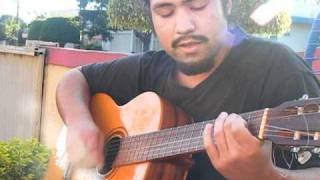 Dani Mora Niz sings in Pedro Juan Caballero
