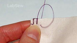 Hand overlock stitching #labsew