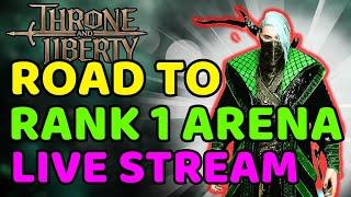 Road To RANK 1 ARENA PvP Stream #1 | Bow/Wand Throne and Liberty