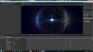 After Effect Tutorial - Trapcode Particular: Particle Sphere