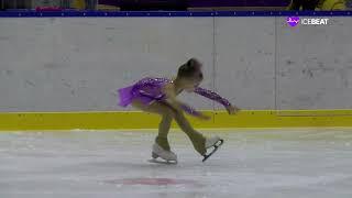 Icebeat Winter Trophy 2024 Chicks Axel Girls FS Anna FILIPPOVA LAT