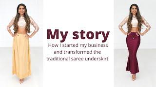 The Story of the Saree Silhouette | Tia Bhuva