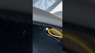 How to open Tesla Rear door mechanically when the battery goes dead