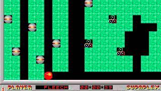 Supaplex: Original Levels: Level 22: Up And Down