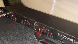 Sabine RT-1600 Rackmount Tuner Demo