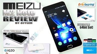 Meizu M2 Note (In-Depth Review) 5.5" IGZO Sharp FHD, Flyme OS/Android 5.1, MTK6753 64bit, 4G LTE