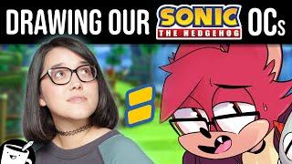 Artists Draw Themselves As Sonic Characters