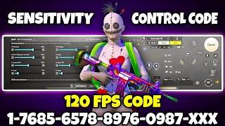 BGMI BEST SENSITIVITY SETTINGS | BGMI SENSITIVITY CODE TODAY | BGMI ZERO RECOIL SENSITIVITY CODE.