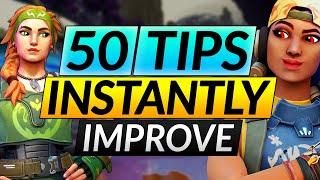 50 BEST TIPS for EVERY Valorant Player - 1 Guide to INSTANTLY IMPROVE and RANK UP