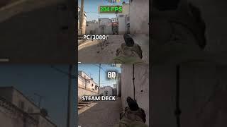 CS:GO PC Vs Steam Deck!