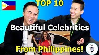 Top 10 Most Beautiful Celebrities In Philippines | Asian Australians - Reaction