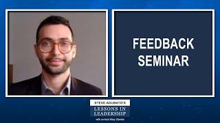 Lessons in Leadership: Stephen Adubato and Feedback is a Funny Thing Mini-seminar