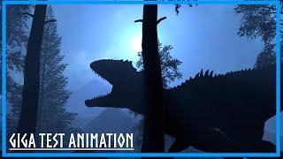 Giganotosaurus Test Animation