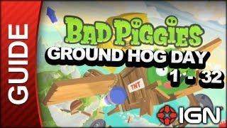 Bad Piggies - Ground Hog Day - 1 - 32 - Walkthrough