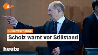 heute 19:00 Uhr vom 04.12.2024 Regierungsbefragung, Koalition in Sachsen, Frankreich vor Krise