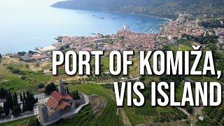 PORT OF KOMIŽA, VIS ISLAND, CROATIA