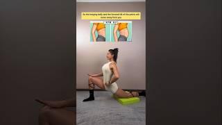 If you stretch like this every day, thick legs, hip waistline and hip fatiness will move away of you